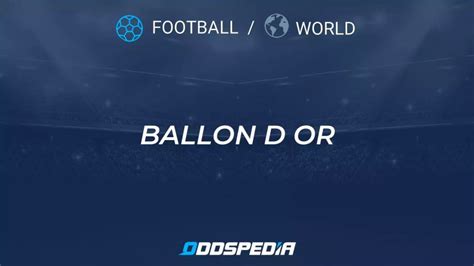 ballon d or odds bet365 - ballon d'or 2023